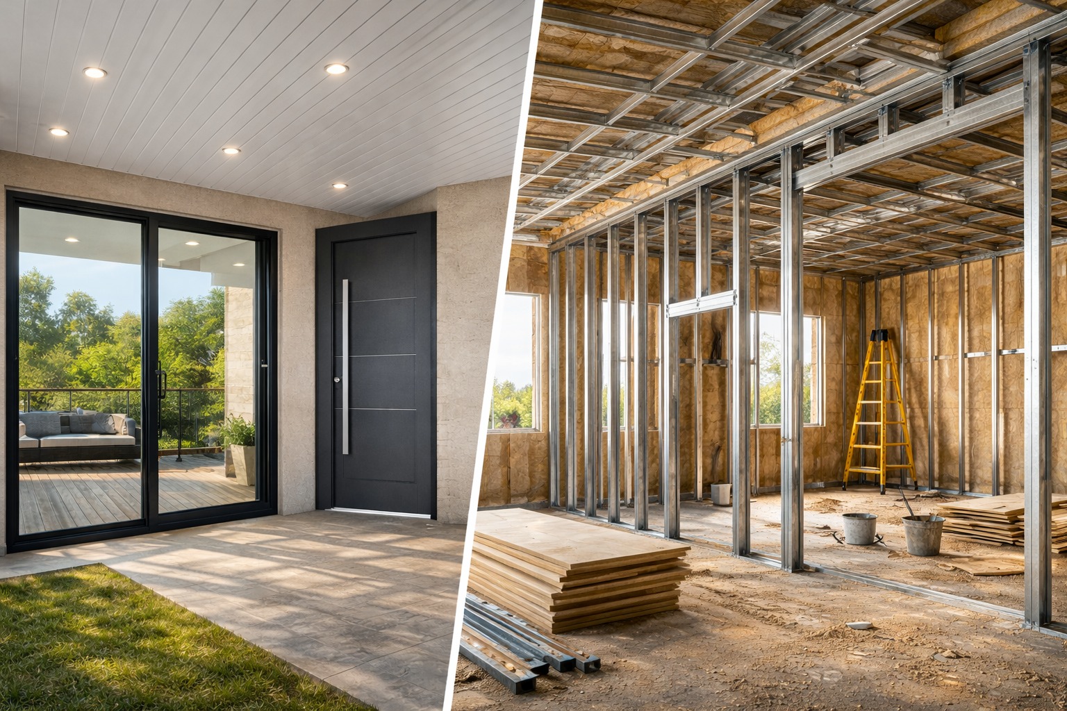 Instalaciones AMDOR Aberturas — aluminio y construcción en seco